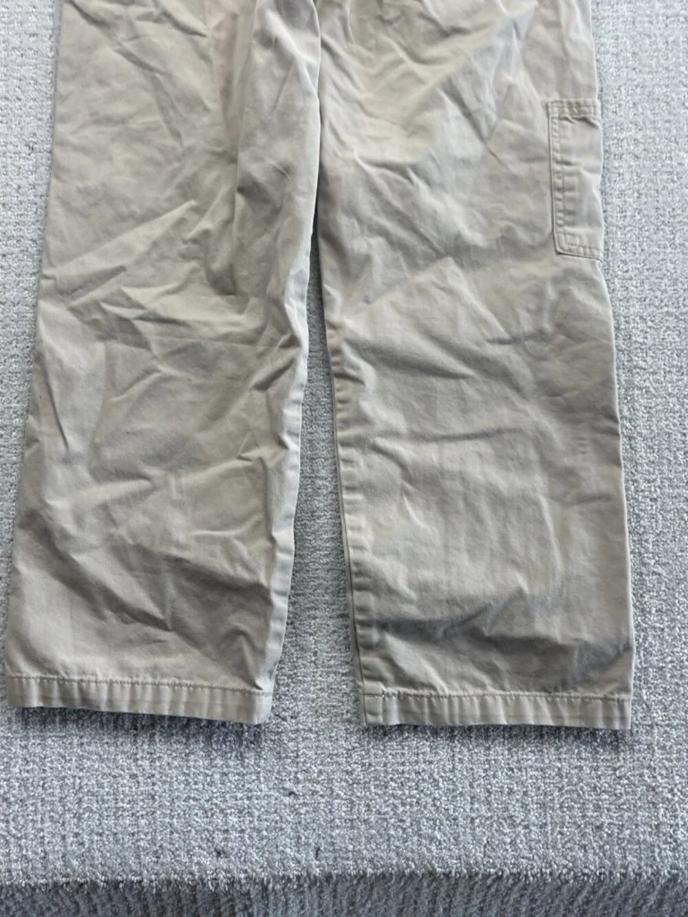 Aritzia Sunday Best Beige New Oscar Carpenter Wide Leg Cargo Pants Womens 2 - Picture 10 of 10